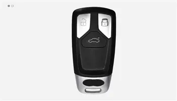 Carbon Fiber Auto Tpu Diaľkové Tlačidlo puzdro pre Audi A4 A5 S4 S5 B9 8W Q7 4M O5 TT TTS RS Coupé Roadster 2017