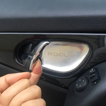 Auto Styling Doplnky Z Nerezovej Kľučky Čreva Ochranný Kryt Pre Nissan Xtrail T32 Rogue 2016 2017 2018 2019