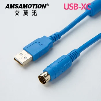 USB-XC USB Na RS232 Adaptér Pre XC PLC Vhodné Xinje XC1 XC2 XC3 XC5 PLC Programovanie Kábel