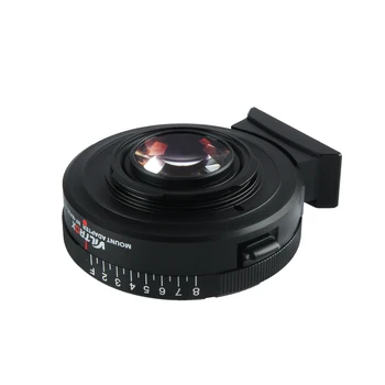 Viltrox NF-M43X Hlavná Redukcia Speed Booster Adaptér Turbo w/ Clona pre Nikon Objektív na M4/3 fotoaparát GH4 GH5GK GH85GK GF7GK GX7