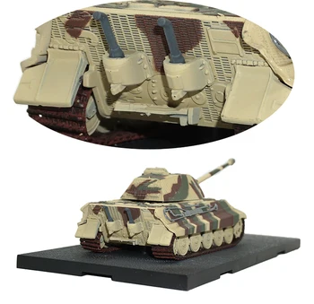 1/72 Tiger 2-Valónsku 1944 Diecast Atlas druhej Svetovej Vojny Tank Vojenské Modely