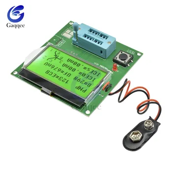 LCD GM328A Tranzistor Tester Kapacitu kondenzátora frekvencia LCR Meter \RLC\PWM\ESR Meter MOS/PNP/NPN square wave signál
