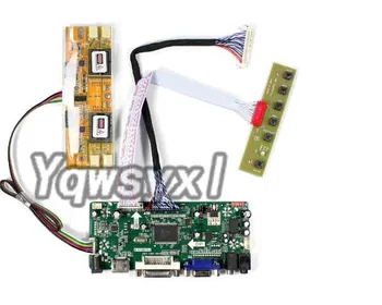 Yqwsyxl Držiak pre LTM170W1-L01 HDMI + DVI + VGA LCD LED obrazovky Kontrolór Vodič Doska