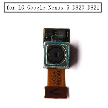 Pre LG Google Nexus 5 Zadnú Kameru Veľké Zadné Hlavný Fotoaparát Modul 8MP Flex Kábel Montáž Nahradenie Opravy Náhradných Dielov, Test