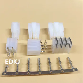 10 sady 2-12P Pin/spôsob 4.2 mm Krivá ihla 5557&5569 drôtené svorky elektrického konektora zapojte pre PCB/CPU/auto/motocykel