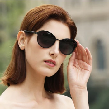 Feishini Značky Malé Luxusné Retro slnečné Okuliare Ženy Oválne Jasnú Víziu, Tónované Trend Retro Slnečné Okuliare Dámy, Vysoko Kvalitné UV400
