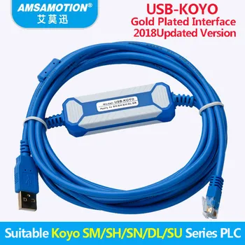 USB-KOYO PLC Programovanie Kábel Vhodný YOKO SN/SM/SH/SR/DL/NK/PLC KOYO Série PLC USB Stiahnuť Line