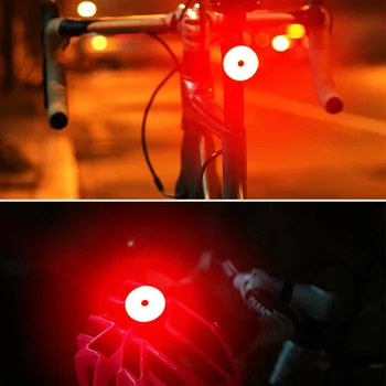Bicykel Zadné Svetlo s USB Nabíjateľné Bicykel zadné Svetlá Pre MTB Prilba Pack Taška Nepremokavé Noc na Koni Jogging LED Výstražné Lampy