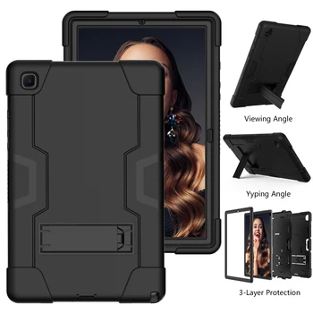 Nové Brnenie obal Pre Samsung Galaxy Tab A7 10.4 2020 Deti Bezpečné Ťažkých Silikónové Pevný Kryt Model SM-T500 SM-T505 T500 T505 Prípade