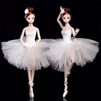32 cm Balet, Tanec Bábika Spoločné Plastové Hnuteľný Bábiky Hračky Darček pre Dievčatá Módne Ručne vyrábané Bábiky