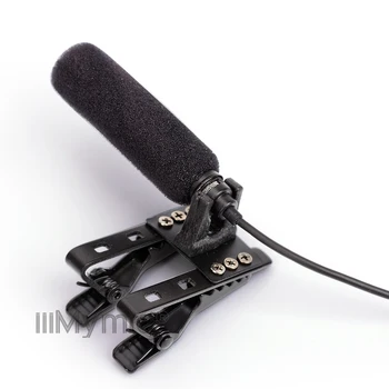 IiiMymic Dlhý Rad Zvukovo-izolačné Pro Opera Klope Kondenzátorových Mikrofónov pre AKG Bezdrôtová mini Vysielač 3Pin XLR TA3F