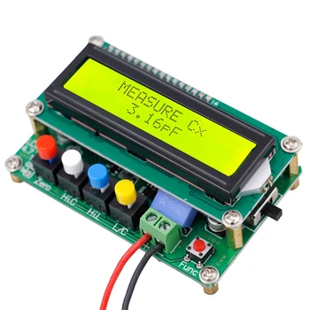 Lc100 - Digitálny LCD s Vysokou Presnosťou Indukčnosť Kapacita Meter Meter Kondenzátor Tester Frekvencia 1Pf-100Mf Vysokou Presnosťou