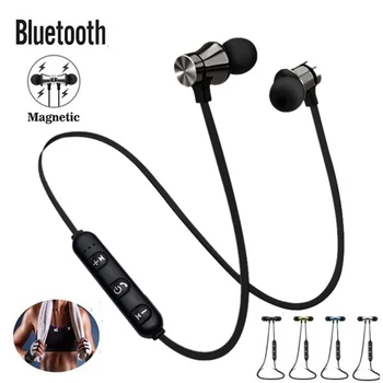 Magnetické Bluetooth Slúchadlá bezdrôtové slúchadlá Stereo Šport, Hudba Vodotesné Slúchadlá Neckband headset s Mikrofónom Pre iPhone Xiao