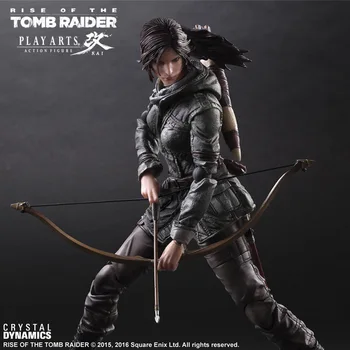 Tomb Raider PVC Akcie Obrázok Hračky Lara Chlapec hračka Anime Postava Laura Zberateľské Croft Tomb Raider Hrať Umenie