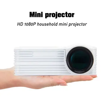 Prenosný Video Projektor domáceho Kina Kino Office Supplie Black/white LCD Mini Projektor Media Player Pre Chytré Telefóny