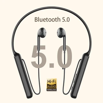 DDJ Bezdrôtové Bluetooth Slúchadlá Neckband Stereo Slúchadlá na MP3 Prehrávač Športové IPX5 Vodotesné Slúchadlá S Mikrofónom Pre Xiao Huawei