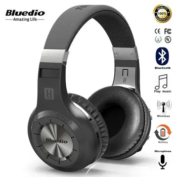 Bluedio Turbíny Hurricane H Bluetooth 4.1 Bezdrôtový Stereo Headset