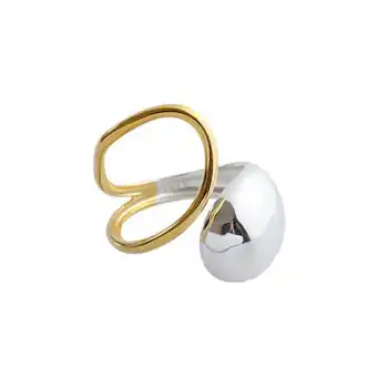 AOMU 1PC 2020 Nový Dizajn Hit Farebné Geometrické Nepravidelný Twisted Otvoriť Prstene pre Ženy Strany Šperky Nastaviteľné Krúžky