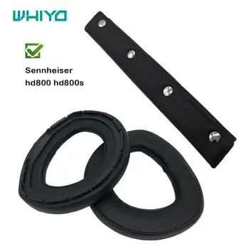 Whiyo Nahradenie mušle slúchadiel hlavový most pre Sennheiser HD800 HD800s Headset Vankúš Nárazníka Podložky Časti