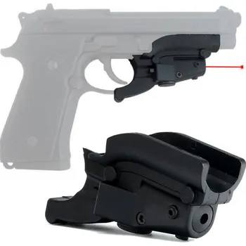 5mw Červeným Laserovým Zameriavačom Rozsah Taktické Chodník Rozsah Lovu Red Dot Sight Pre M92 Beretta Model 92 96 M9 GZ200020
