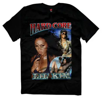 Lil Kim Hardcore vintage 90 pánske T-shirt Veľkosti S-3XL Pohode Bežné pride t shirt mužov Unisex Móda tričko doprava zadarmo funny