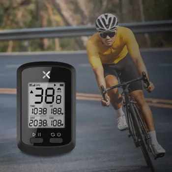 XOSS G+ Bike Počítača Bezdrôtový GPS Tachometer MTB Bicykel Bluetooth Nepremokavé Cestnej Bike ANT+ s Kadenciu na Bicykli Počítače