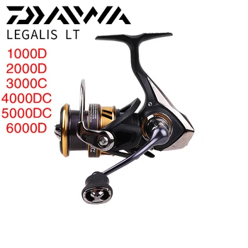 DAIWA 2018 rotujúceho valca Originálne fishing cievky Legalis LT 1000D 2000D 3000C 5BB 5.2:1 Kovov fishing cievky
