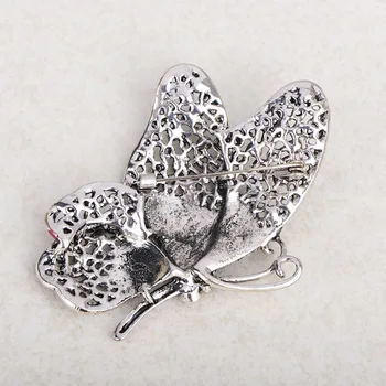 Blucome Vintage Motýľ Brošňa Farebné Smalt Hmyzu Brošne Šperky Pre Ženy, Dievčatá Oblečenie Vrecku Klobúk Kolíky Šperky, Darčeky