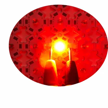 10PCS/veľa 1W 3W 3535 SMD Vysoký Výkon Červená 620nm LED Čip svetelný žiarič červená 620NM na 625NM namiesto CREE XPE XP-E led