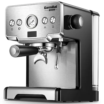 15bar kávovar Espresso Stroj Stroj Nehrdzavejúcej Ocele Semi-Automatický Typ Čerpadla Cappuccino Káva Stroj Pre Domáce CRM3605