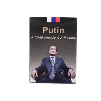 Zber Poker Prezident ruska Vladimir Putin Hra Karty, Nastaviť Celebrity Hracie Karty Paluby Novinka Súčasnosti tromfy