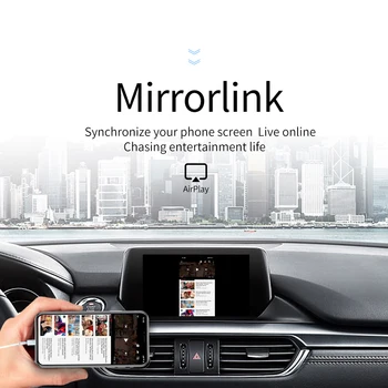 Carlinkit Bezdrôtový Carplay Inteligentné Prepojenie Apple CarPlay Dongle Pre Android Navigačný Prehrávač Mini USB Carplay S Android Auto