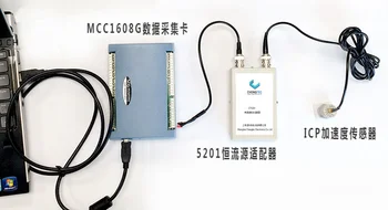 CT1005LC ICP/IEPE Vibrácií Senzor 100g snímač zrýchlenia, akcelerometer dva-wire systém IC snímač zrýchlenia