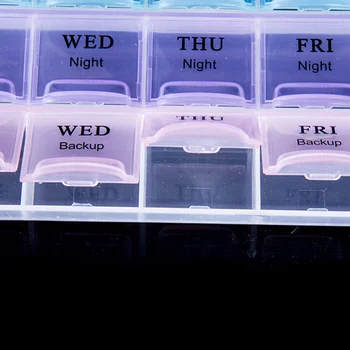 28 mriežky Sedem Dní JEDNÉHO Týždňa A Prijímať Prípade S Mini Skladovanie Prenosné Tesnenie Auta Pilulku Box Malé Body Kontajner Tabletky Medi C3M7