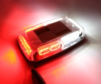 36 LED Auto Strechy Blikanie Núdzové Svetlo Bar DC 12V 24V LED Vozidlo Polície Hasič Výstražné Svetlá Žltá Červená Modrá Zelená