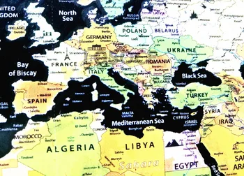 Veľká veľkosť svete poškriabaniu nástenná mapa Deluxe Edition Poškriabaniu Mapa Sveta S Stieracie Vrstva Visual Cestovné Vestník pre cestovné mapy A1