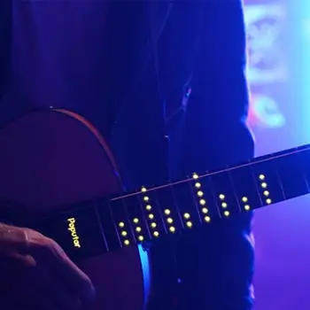 Poputar T1 36 Palcov LED Smart Gitara Guitare App BT5.0 Smrek Mahagón Akustická Gitara Guitarra Hudobné Nástroje S Bag