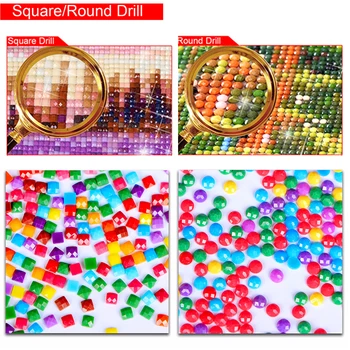 Diamond Maľovanie Plný Vrták square/kolo Milujú More Mozaiky DIY Diamond Maľovanie Cross Stitch Výšivky Domova