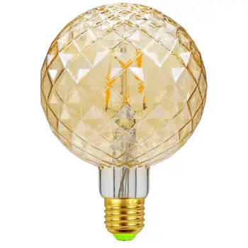 G95 Led Lampa Retro Žiarovky Svetlá Žiarovky Dekorácie pre vedenie reštaurácie Bar Mlieko čajovni 220V E27 4W