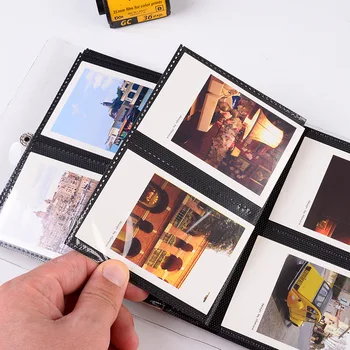 100 Vrecká Mini 3-Palcový Filmy Foto Papier Album Pamätnej Knihy pre Mini 8 9 Fujifilm Instax Polaroid Film Meno Držiteľa Karty