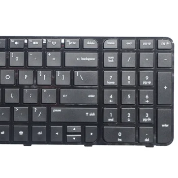 GZEELE anglická klávesnica Pre pre HP Pavilion g6-2100 G6-2163sr AER36701010 R36 NÁS notebooku, klávesnice, čierny s rámom