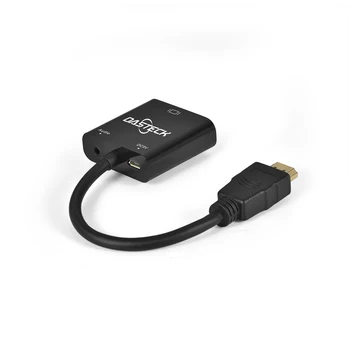 Vysoká Kvalita kompatibilný s HDMI VGA Male Na Famale Converter 1080P Digitálneho na Analógový Video a Audio Pre PC, Notebook Tablet