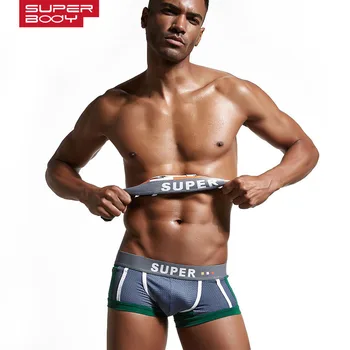 Superbody nové pánske boxerky oka priedušný komfort človeka, spodná bielizeň