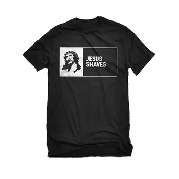2019 Vtipné O Neck T Shirt Mens Ježiš Holení Mens T-shirt #3010 Letné Tee Tričko