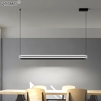 Moderný Prívesok Svetlá Pre bývanie, Jedálne, Spálne, LED Vnútorné Osvetlenie Luminaria Čierna Zlatá Farba Lampa Dekorácie Pre Domov