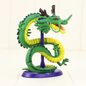 12cm Anime Kreslený Obrázok Hračky Green Dragon Modely Brinquedos Darček pre Deti