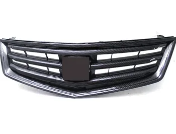 Carbon fiber textúra Prednej maske Chladiča vhodné Na Honda Accord MK8 Spirior 8. 09-12