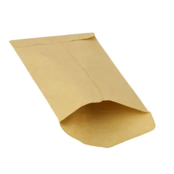 100 ks/bal Malé Kraft Papier Darček Cukríky Taška Vintage Svadba Hnedého Papiera 6*10 cm