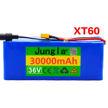 36V 10S4P 30Ah batériu 500W kontakty batérie ad alta potenza 42V 30000mAh Klince elettrica BMS 42v kontakty batérie con xt60 spina + nabíjačka