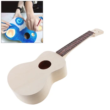Predaj 23 Palec Drumbľa DIY Kit Rosewood Hmatníkom Havaj Gitaru pre Handwork Maľovanie Rodičia-dieťa Kampane